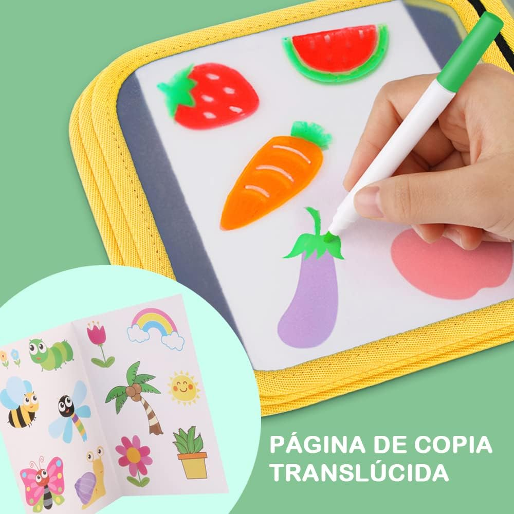 🎨 Tablero de Dibujo Reutilizable – Diversión, Creatividad y Aprendizaje Sin Límites 🖍️