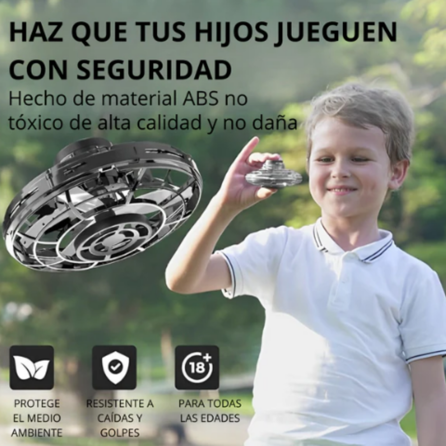 🚀 Flying Spinner UFO – Diversión Intergaláctica para Grandes y Pequeños + Envíos Gratis 🛸✨